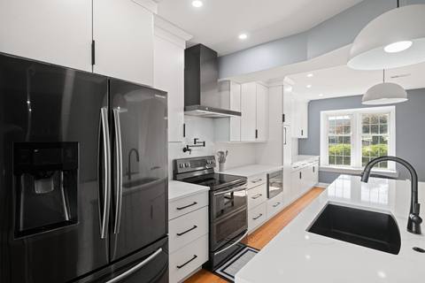 Modern Black + White Kitchen Design — photo 5