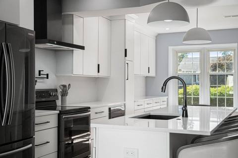Modern Black + White Kitchen Design — photo 15