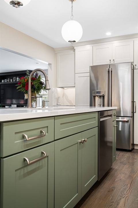 Two-Tone Cottage Kitchen — photo 12