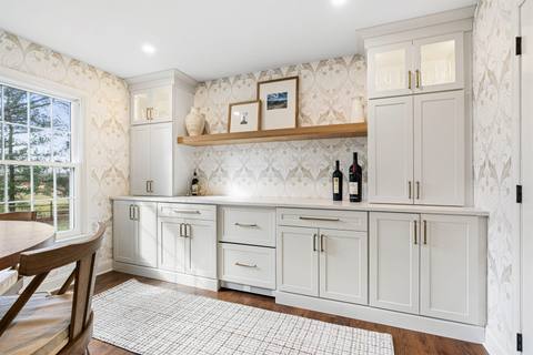 Transitional Kitchen with Custom Entertaining Features — photo 8