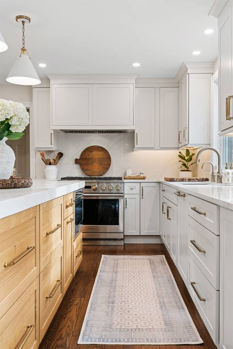 Transitional Kitchen with Custom Entertaining Features — photo 13